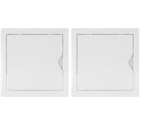 VONLIS V_22301 20 x 20 cm Inspection Flap Maintenance Door, White (Pack of 2)