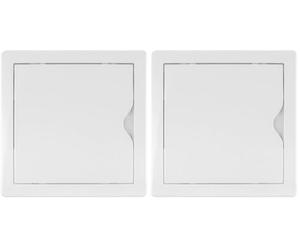 VONLIS V_22301 20 x 20 cm Inspection Flap Maintenance Door, White (Pack of 2)