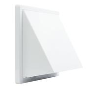 VONLIS Ventilation Grille Weather Protection Hood Ventilation Pipe ABS Diameter 80-160 mm Diameter 80-150 mm White