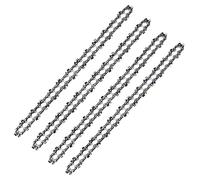 VonLux 4-Pack Chainsaw Chain 14 Inch - 3/8'' Pitch - 52 Driver Links - 0.050''(1.3mm) Gauge, Low-Kickback Replacement Chain Saw Chains for Chiansaw 35cm Guide Bar