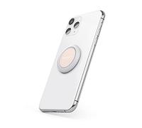 VONMÄHLEN Backflip Mobile Phone Finger Holder Finger Ring - Ultra Flat Mobile Phone Finger Holder and Grip for Smartphones Integrated Tripod Function Including Magnetic Dot, Rose Gold