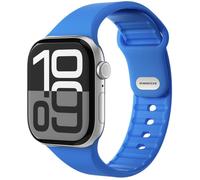 VONMAHLEN Classic Band 2 Apple Watch 44 - 49 mm Silicone Strap - Sky Captain, Blue