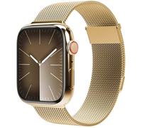 VONMAHLEN Milanese Loop 2 Apple Watch 44 - 49 mm Mesh Strap - Gold