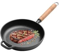 VONOTO Cast Iron Skillet, Frying Pans, Saute Fry Pan, Cast Iron Skillet with Handle (9 inch)