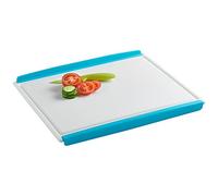 VonShef Double-Sided Chopping Board with Counter Edge, 99% Antimicrobial Protection - 36 x 44 x 5 cm