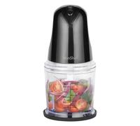 Vonshef Mini Chopper 500Ml Electric Food Chopper Black Small Food Processor 2 Speeds, Plastic Bowl & Stainless Steel Blades