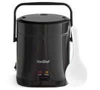 VonShef Rice Cooker with Easy Clean, Non-Stick, Removable Cooking Pot & Simple One-Touch Operation with Indicator Lights Perfect Rice in Minutes for