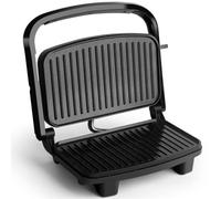 Vonshef Panini Press Grill, Sandwich Toaster 2 Slice With Non-Stick Plates, Deep Fill Toastie Maker With Floating Hinge, 1000W