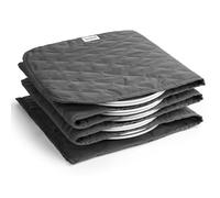 VonShef Plate Warmer Electric - 12 Plate Heater for Warming Dinner Plates to 75°C, Folding & Compact, Ideal for Sunday Lunch & Christmas - Grey (200W)