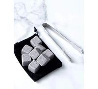 VonShef Set of 2 Whiskey Glasses & Stones Gift Set