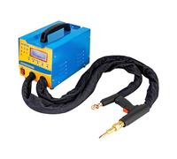 VonVVer Dent Puller Welder 220V 3KW Machine, Car Dent Remover Puller with 7 Welding Modes & 9 Power Levels, Spot Welder Dent Puller Kit Includes Hammer & Washers for Body Repair (Blue/Yellow)