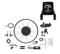 VonVVer Electric Bike Conversion Kit 48V 1000W Rear/Front Wheel for 28" 29" 700cc E-Bike Brushless 5 Gear Motor with Display & PAS Sensor (Rear Wheel 48V 1000W)