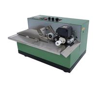 VonVVer Ink Coding Machine, Automatic Coding Printer 180W for Paper and Plastic Bags, Industrial Date Stamper with Ink Wheel Printing, Packaging Coding Machine for Food, Pharma, Cosmetic MY-380F