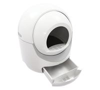 VonVVer Self-Cleaning Cat Litter Box 60L, Automatic Smart Litter Tray with App Control, Extra Large for Cats up to 10kg (22 lbs), Low Noise, White