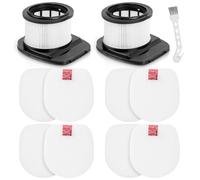 Vonxholl Replacement Filters for Shark IZ202UK, IZ202UKT, IZ252UK, IZ252UKT, IZ201UK, IZ201UKT, IZ251UK, IZ251UKT, IZ380UK, IZ380UKT, IZ370UK Cordless Vacuum, 2 HEPA & 4 Foam Felt Filter