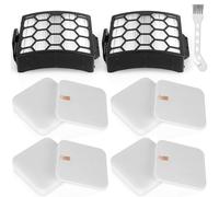 Vonxholl Vacuum Filters Replacement for Shark Lift Away Anti Hair Wrap Upright Vacuum NZ780UKT, 4 Foam & Felt and 2 HEPA Filters