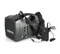 Vonyx 178.870 ST-012 Personal PA Wireless System | Handheld Portable PA System, Battery Powered PA System, Wireless Handheld System, Compact & Lightweight, Ideal for Events & Presentations