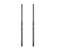 VONYX 2x LST08A Heavy Duty 35mm Speaker Pole Set With M20 Thread, 1.8m Adjustable Air Lock System, Fits PA Speakers, Speaker Accessories for DJ, Band, Events, AV Set-Up