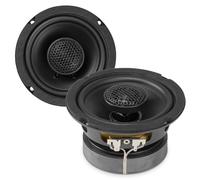 VONYX 2x WSC10 4-Inch Coaxial Speaker Drivers, 75W RMS, Replacement Midbass Speakers for Hi-Fi & Home Audio Systems, Silk Dome Tweeter, Durable Build, 8 Ohms