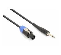 VONYX CX305-10 Locking NL2 Speaker Wire Cable to 6.35mm Jack - 10m | 2x1.2mm² conductors, locking NL2 connector, 6.8mm jacket, passive speaker use only