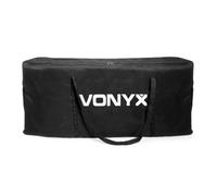 Vonyx DB4B Replacement Bag for DB4 Foldable Mobile DJ Booth, Black DJ stand bag for portable screens and gear, protective carry bag for DJ equipment and general transport