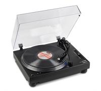 Vonyx DT3000 Belt-Drive Vinyl Record Turntable with Built-in Phono/Line Preamp, USB Recording, AT3600 Cartridge, S-Shaped Tonearm, 33 1/3 & 45 RPM