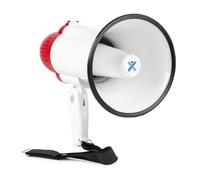 VONYX MEG020 20W Megaphone Loudhailer with Siren & Recording - Portable Bullhorn Megaphone, Powerful Voice Amplifier for Sports, Events, Protests & Emergencies, 700m Range, Volume Control