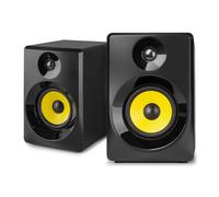 Vonyx SMN40B Active Studio Monitors - 4" Powered Speakers for Audio Production