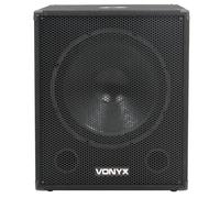 Vonyx SMWBA18 18 Inch Active Subwoofer 1000W - Powerful Bass for DJs