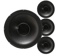 Vonyx SPSL15 15" Woofer Speaker Set - 4x 800W PA Replacement Bass Drivers, 8 Ohm Impedance, Bass/Midrange Chassis Drivers for DIY Audio Projects & Professional Sound Systems