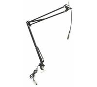 VONYX TS05 Table Mount Microphone Stand Boom Arm with Integrated XLR Cable, Adjustable Scissor Suspension, Desk Clamp, Ideal for Studio Recording, Podcasting & Streaming Setups