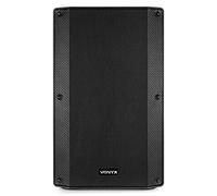 VONYX VSA12 12-Inch Active PA Speaker, 800W Bi-Amplified Portable Powered Speaker System with Guitar, Line & Mic Inputs, Stage Monitor Design, Lightweight ABS Build for DJs, Bands & Venues