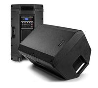 VONYX VSA12BT Active Stage Monitor Speaker System Pair 1600W Bi-Amplified Bluetooth 12" PA Loudspeakers with Built-in MP3, USB Playback & EQ for DJs, Bands & Live Performance
