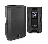 Vonyx VSA150S 15" Active DJ Speaker Set 1000W with Bluetooth, USB Media Player, Dual Amplifier & Microphone Input for DJs, Bands, PA, Venues & Events