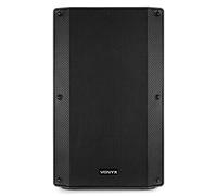 VONYX VSA15BT 15-Inch Active PA Speaker with Bluetooth, 1000W Bi-Amplified Loudspeaker System, USB MP3 Player, DJ, Band, Venue, Monitor Use, Remote Included - Black