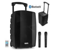 Vonyx VSP200 Portable PA Speaker System - 10'' Battery Powered Bluetooth