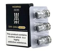 VOO POO 3-Pack Genuine VOO Poo TPP DM-4 Coils 0.3 ohms - No Nicotine