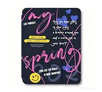 VooDirop Tablet Case Compatible with iPad 9 8 7 (10.2 inch, 2021 2020 2019 Model), Triple Flip Case, Black-Pink Heart Smiley Motif, Ultra Thin Protective Case