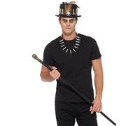 Voodoo Kit, with Feather Top Hat