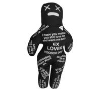 Voodoo Curse Doll - Handmade Softtoy, Quirky Figurine | Mini Troll Stuffed Figure Collectible Craft Decor, Creative Handmade Textile Character Art Display Decor Ornament With School Arts