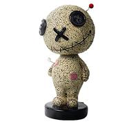 Voodoo Doll Car Shaking Head Doll | Voodoo Doll Shaking Head Car Ornaments | Curse Doll Resin Ornaments Car Dashboard Decorations, Bobble Head Figures for