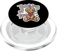 Voodoo-Doll Cute Dark Humor Love Sarcasm Hex PopSockets PopGrip for MagSafe