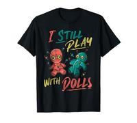 Voodoo Doll Funny Occult Witchcraft Magic Dark Humor Dolls T-Shirt
