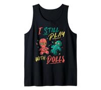 Voodoo Doll Funny Occult Witchcraft Magic Dark Humor Dolls Tank Top