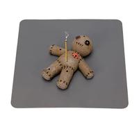 Voodoo Doll Incense Holder for Sticks with Ash Catcher, Unique Incense Burner for Praying Desktop Resin Ornament for Yoga Room, Ornament Handmade Craft for Home Decoration