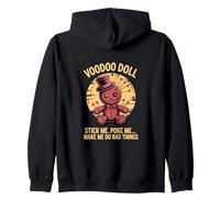 Voodoo Doll - Stick Me Poke Me Zip Hoodie
