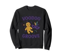 Voodoo Groove Mardi Gras Celebration Design Sweatshirt