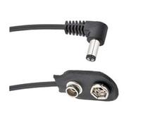 Voodoo Lab Right Angle Barrel To Battery Snap Cable 18 Inch