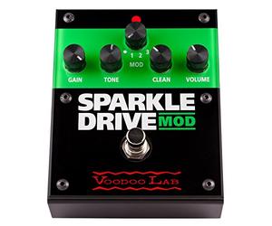 Voodoo Lab Sparkle Drive MOD Overdrive Guitar Pedal
