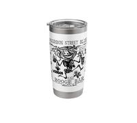 Voodoo Man Logo (Black) Stainless Steel Insulated Tumbler